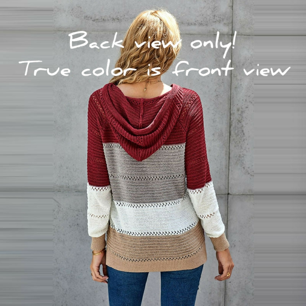 Nwt knit hooded sweater - Picture 2 of 2